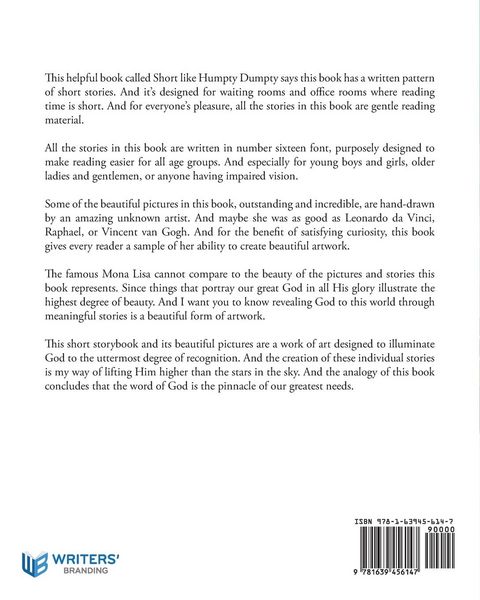 Produktbild: Short Like Humpty Dumpty