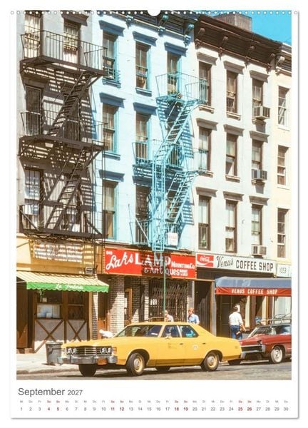 Produktbild: New York 1975 (Wandkalender 2027 DIN A2 hoch), CALVENDO Monatskalender