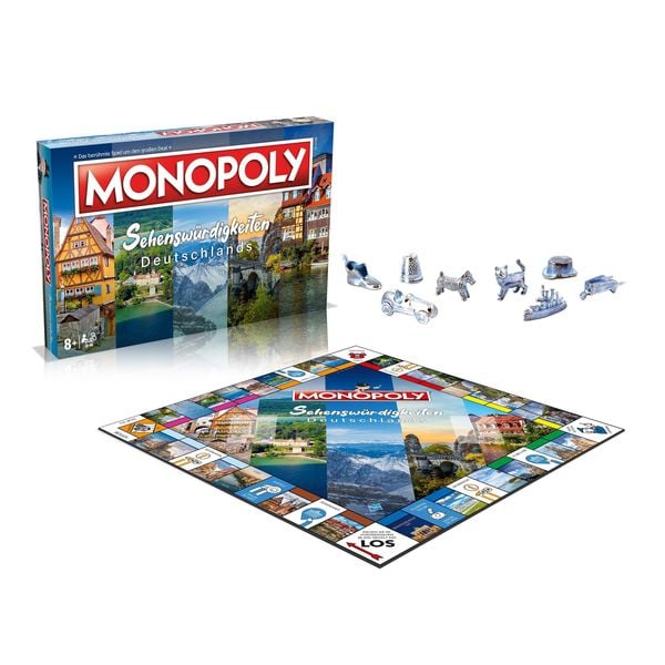 Produktbild: Monopoly die sch&ouml;nsten Sehensw&uuml;rdigkeiten Deutschlands