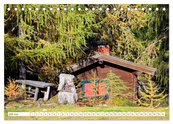 Produktbild: Alles aus Holz (Tischkalender 2026 DIN A5 quer), CALVENDO Monatskalender