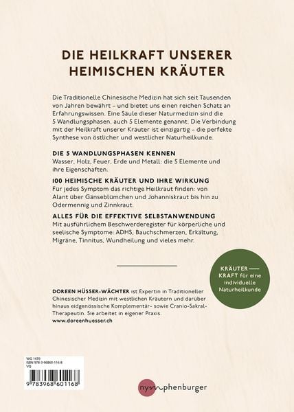 Produktbild: Die 5 Elemente der TCM und die Heilkraft unserer heimischen Kr&auml;uter