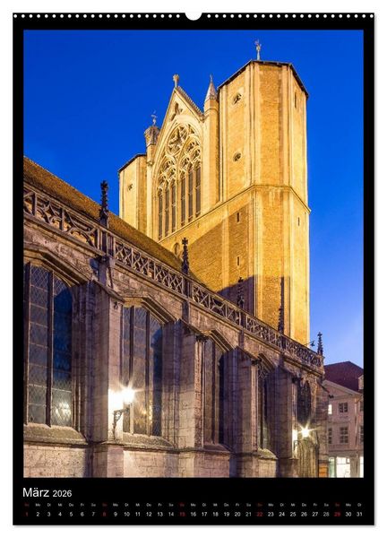 Produktbild: Braunschweig im sch&ouml;nsten Licht (Wandkalender 2026 DIN A2 hoch), CALVENDO Monatskalender