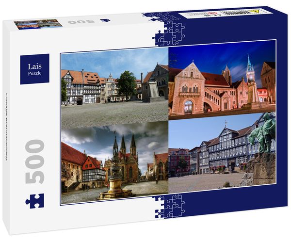 Produktbild: Lais Puzzle Collage Braunschweig 500 Teile