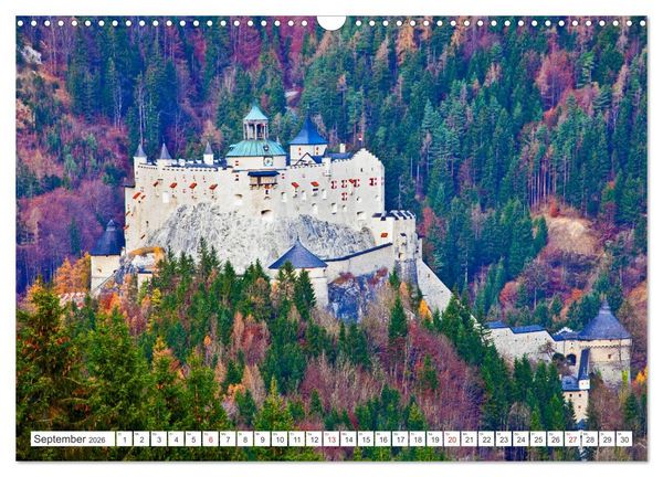 Produktbild: Die Festung Hohenwerfen (Wandkalender 2026 DIN A3 quer), CALVENDO Monatskalender