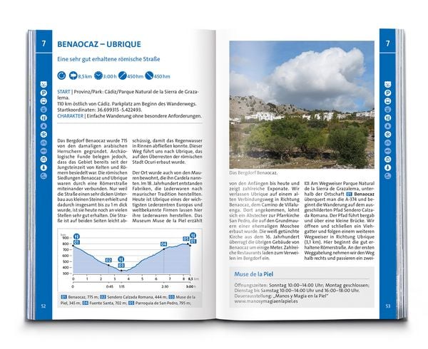 Produktbild: KOMPASS Wanderf&uuml;hrer S&uuml;dliches Andalusien, Costa de la Luz, Costa del Sol, Costa Tropical und Costa Almeria, 55 Touren mit Extra-Tourenkarte