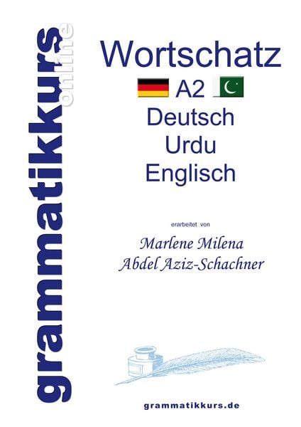 Produktbild: W&ouml;rterbuch Deutsch - Urdu- Englisch A2
