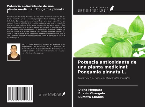 Produktbild: Potencia antioxidante de una planta medicinal: Pongamia pinnata L.