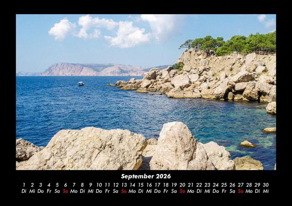 Produktbild: Meereslandschaften 2026 Fotokalender DIN A3