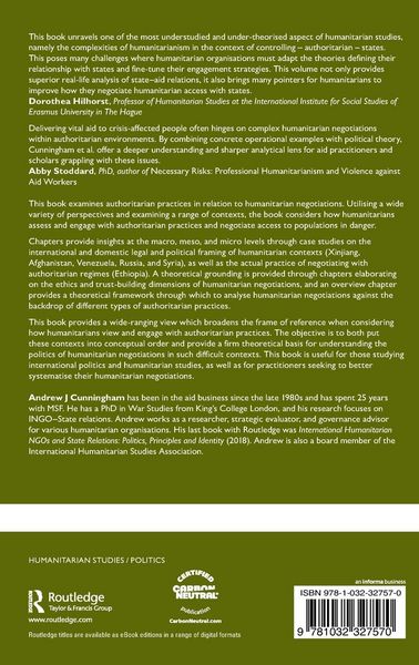 Produktbild: Authoritarian Practices and Humanitarian Negotiations