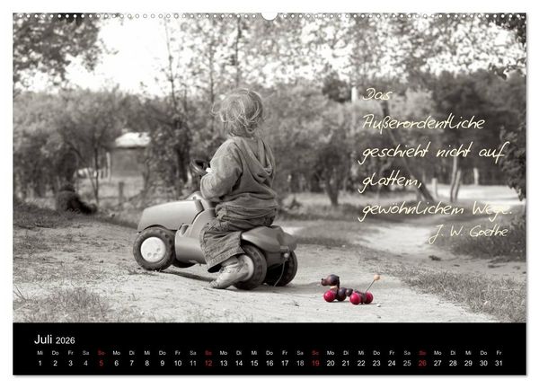 Produktbild: Poetische Wege (Wandkalender 2026 DIN A2 quer), CALVENDO Monatskalender