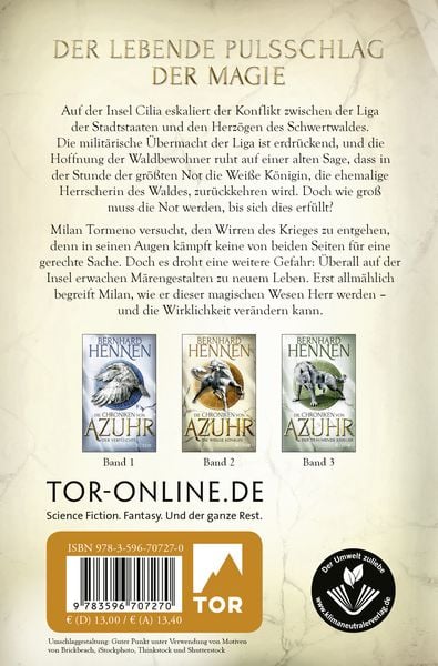 Produktbild: Die Chroniken von Azuhr - Die Weiße Königin