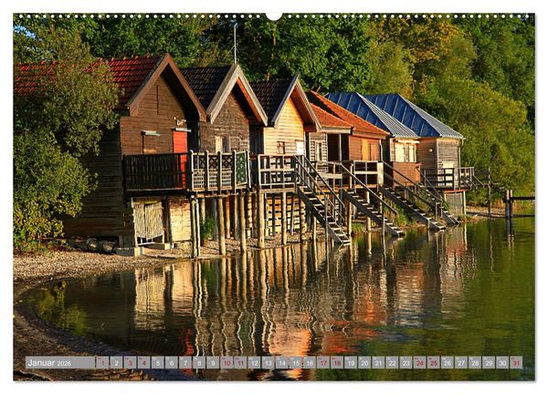 Produktbild: Mein Ammersee - am Ostufer entlang (hochwertiger Premium Wandkalender 2026 DIN A2 quer), Kunstdruck in Hochglanz
