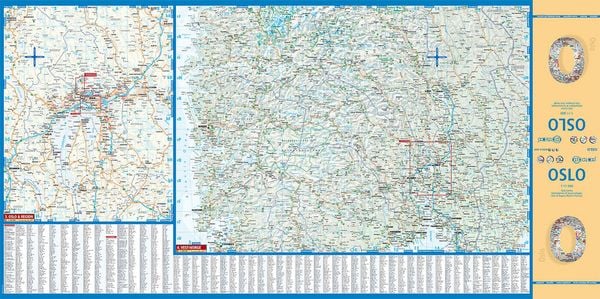 Produktbild: Oslo, Borch Map