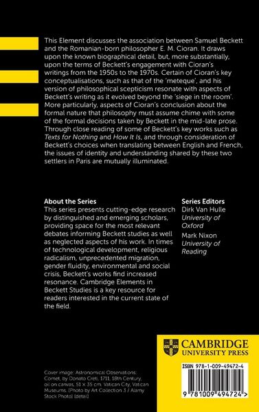 Produktbild: Beckett and Cioran