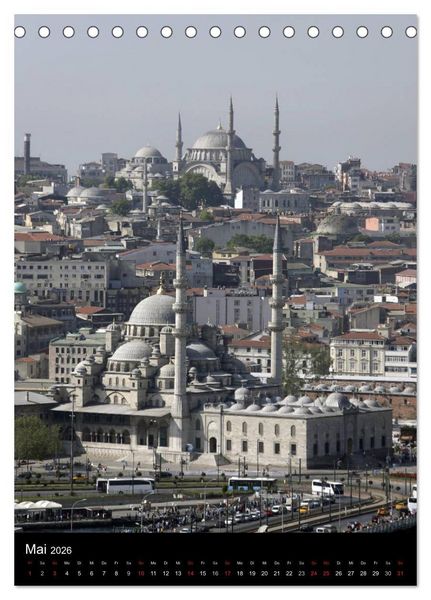 Produktbild: Istanbul, die Perle am Bosporus (Tischkalender 2026 DIN A5 hoch), CALVENDO Monatskalender