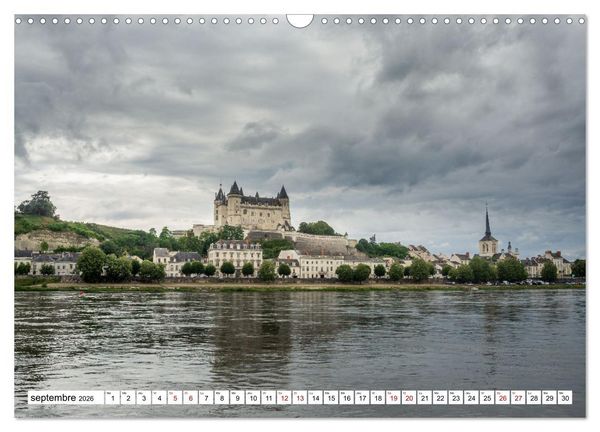 Produktbild: Le long de la Loire (Calendrier mural 2026 DIN A3 vertical), CALVENDO calendrier mensuel