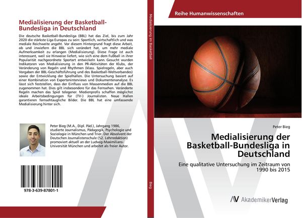 Produktbild: Medialisierung der Basketball-Bundesliga in Deutschland