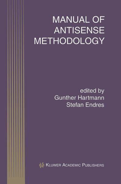 Produktbild: Manual of Antisense Methodology