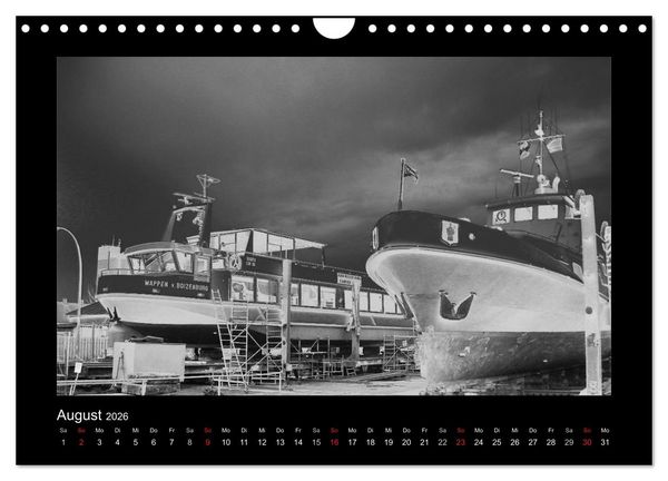 Produktbild: Schiffe anders (Wandkalender 2026 DIN A4 quer), CALVENDO Monatskalender
