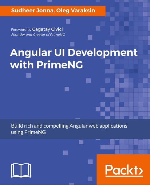 Produktbild: Angular UI Development with PrimeNG