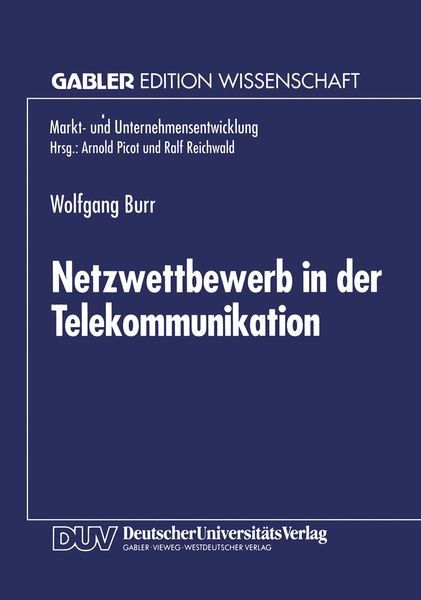 Produktbild: Netzwettbewerb in der Telekommunikation