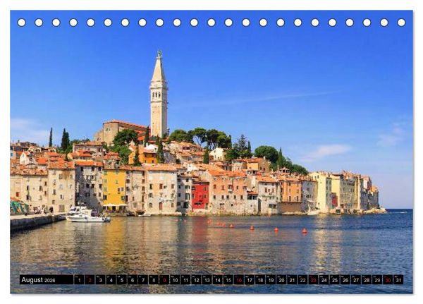 Produktbild: Kroatien (Tischkalender 2026 DIN A5 quer), CALVENDO Monatskalender