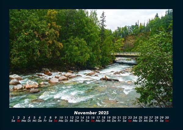 Produktbild: Naturlandschaften 2025 Fotokalender DIN A4