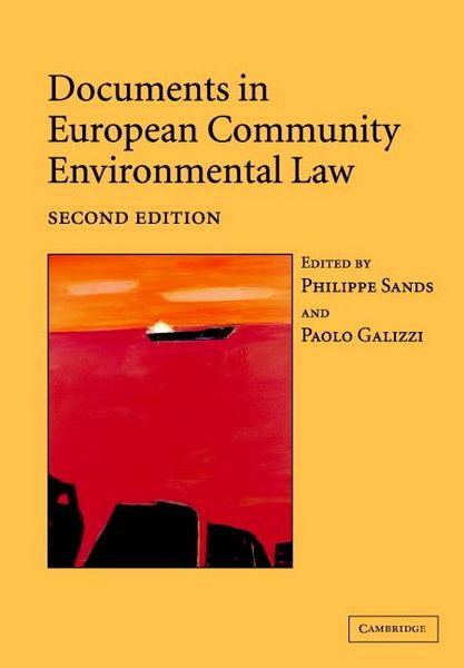 Produktbild: Documents in European Community Environmental Law