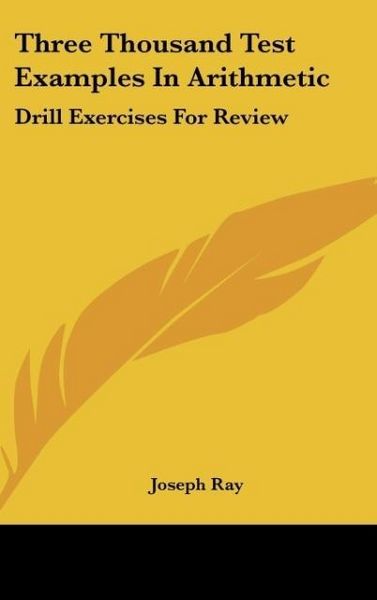 Produktbild: Ray, J: Three Thousand Test Examples In Arithmetic