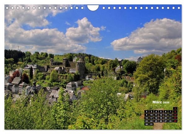 Produktbild: Eine Perle in der Eifel - Monschau (Wandkalender 2026 DIN A4 quer), CALVENDO Monatskalender