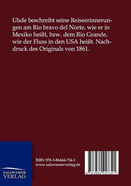 Produktbild: Die L&auml;nder am untern Rio bravo del Norte