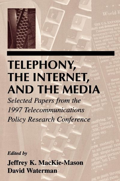 Produktbild: Telephony, the Internet, and the Media