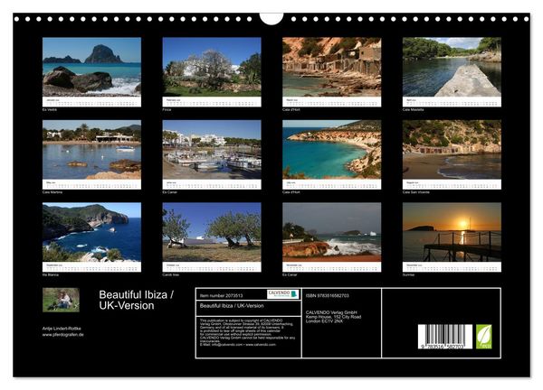 Produktbild: Beautiful Ibiza / UK-Version (Wall Calendar 2026 DIN A3 landscape), CALVENDO 12 Month Wall Calendar