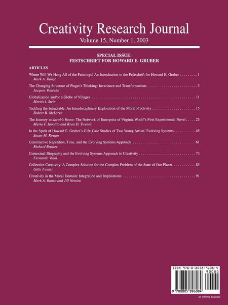 Produktbild: Festschrift for Howard E. Gruber