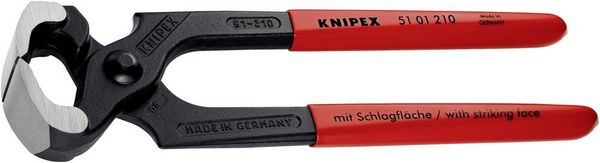 Produktbild: Knipex 51 01 210 Hammerzange 210mm 1St.