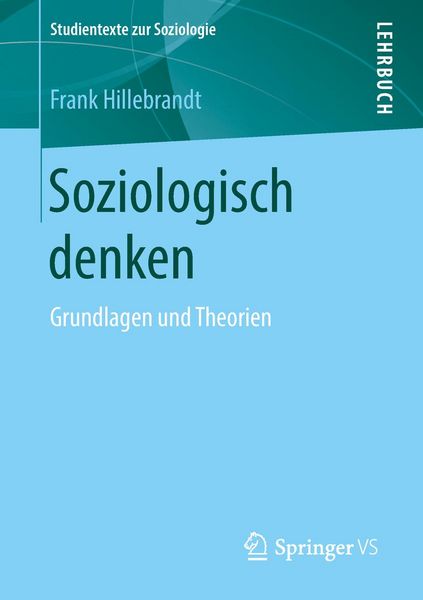 Produktbild: Soziologisch denken