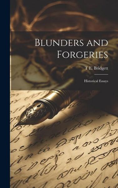 Produktbild: Blunders and Forgeries: Historical Essays