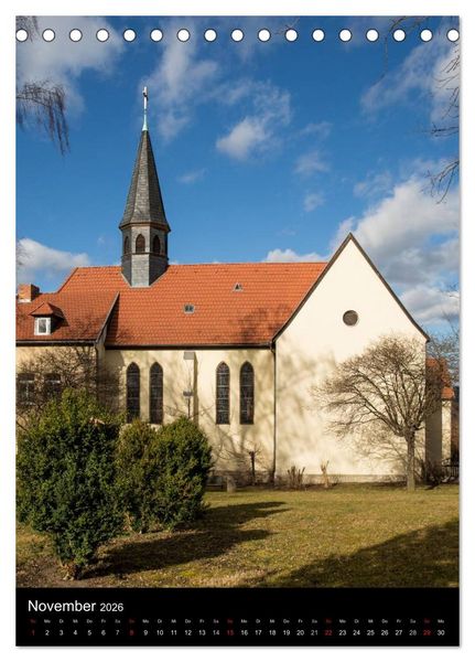 Produktbild: P&ouml;&szlig;neck - meine Stadt (Tischkalender 2026 DIN A5 hoch), CALVENDO Monatskalender