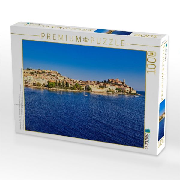 Produktbild: CALVENDO Puzzle Faszinierendes Elba - Das Historisches Zentrum von Portoferraio | 1000 Teile Lege-Gr&ouml;&szlig;e 64x48cm Foto-Puzzle f&uuml;r gl&uuml;ckliche Stunden