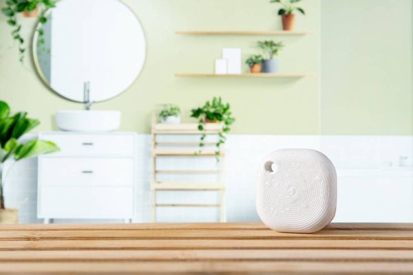 Produktbild: Shelly BLU Button Tough 1 Ivory Fernbedienung, Taster Bluetooth Low Energy