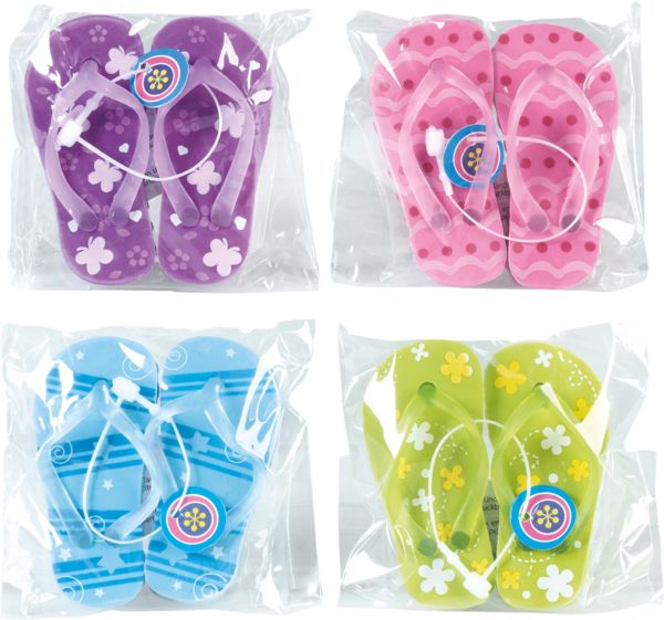 Produktbild: Brunnen Radierer FlipFlops 4Farben sortiert