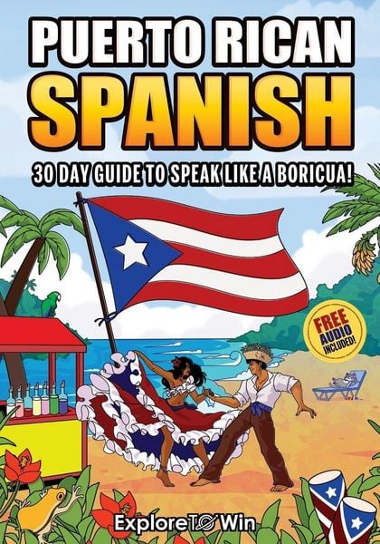 Produktbild: Learn Puerto Rican Spanish for Adult Beginners