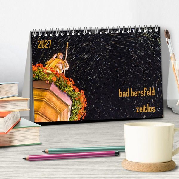 Produktbild: bad hersfeld zeitlos (Tischkalender 2027 DIN A5 quer), CALVENDO Monatskalender
