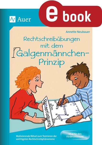 Produktbild: Rechtschreib&uuml;bungen mit dem Galgenm&auml;nnchen-Prinzip