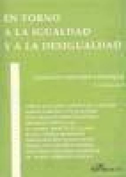 Produktbild: En torno a la igualdad y a la desigualdad