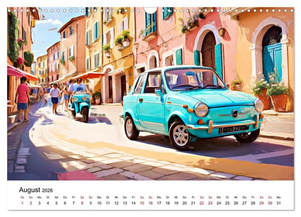 Produktbild: Surreale Autofreuden (Wandkalender 2026 DIN A3 quer), CALVENDO Monatskalender