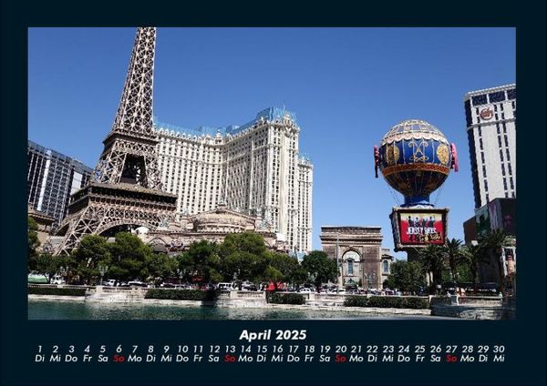 Produktbild: Las Vegas 2025 Fotokalender DIN A4