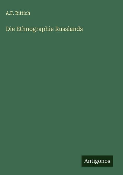 Produktbild: Die Ethnographie Russlands