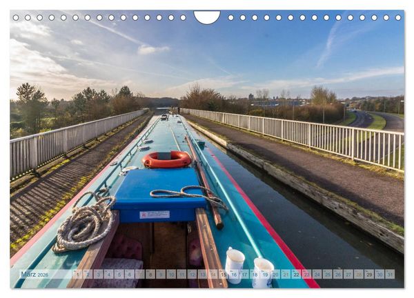 Produktbild: Narrow Boating auf dem Grand Union Canal (Wandkalender 2026 DIN A4 quer), CALVENDO Monatskalender