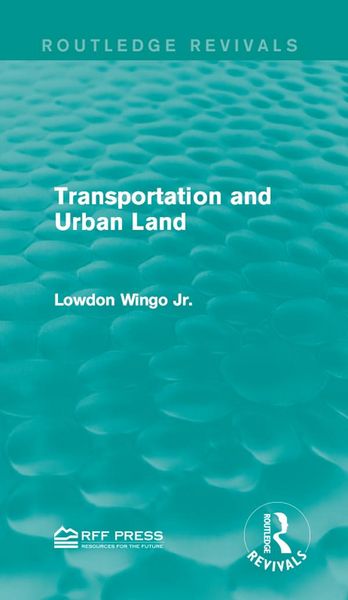 Produktbild: Transportation and Urban Land